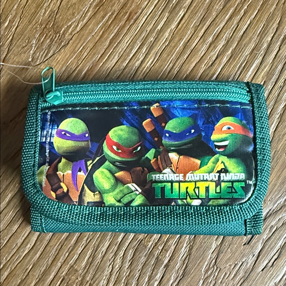 Teenage Mutant Ninja Turtles Green Wallet